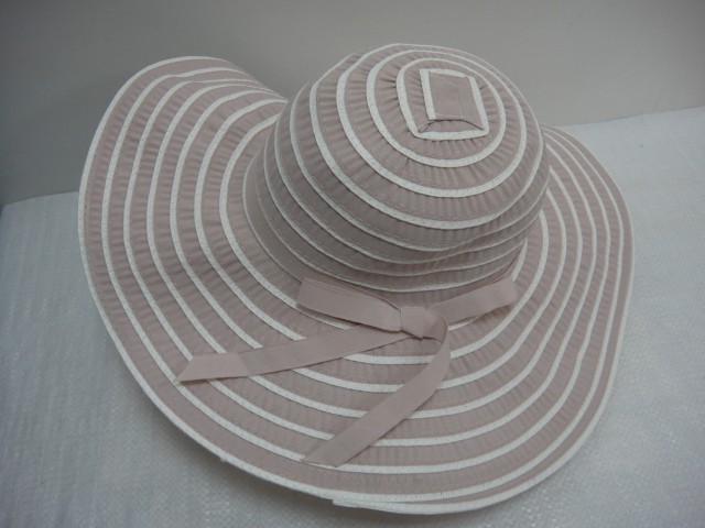 Шляпа-панама полоска