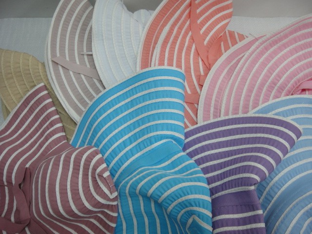 Шляпа-панама полоска