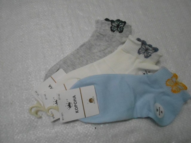  Носки жен.короткие