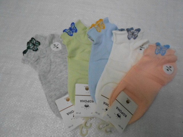  Носки жен.короткие