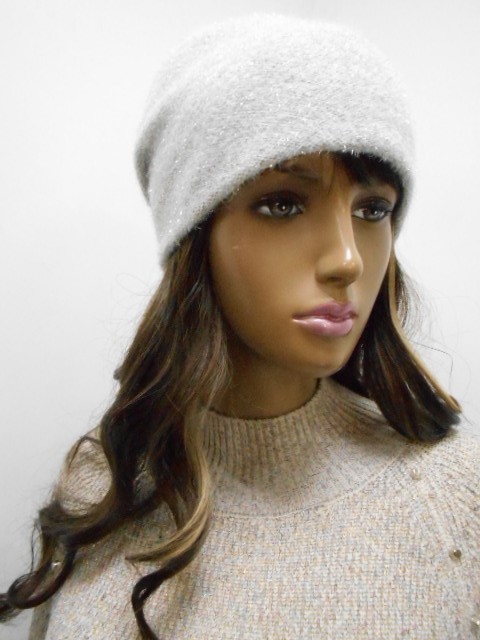  Астрид шапка с люрексом