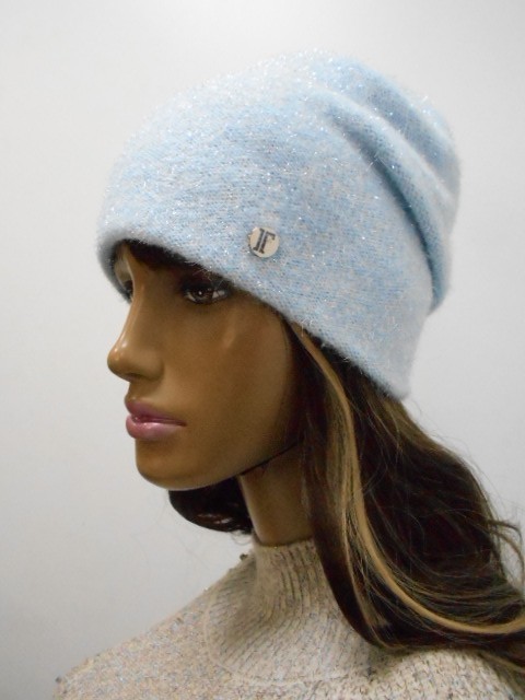  Астрид шапка с люрексом