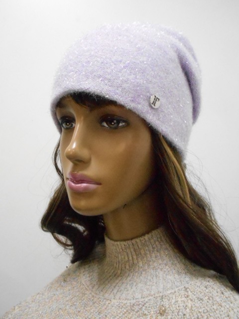  Астрид шапка с люрексом