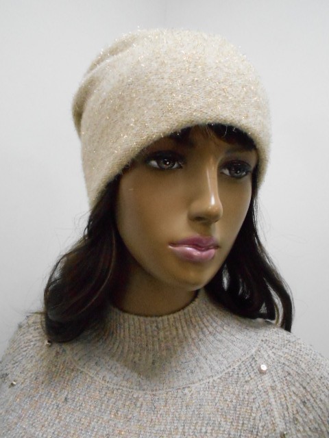  Астрид шапка с люрексом
