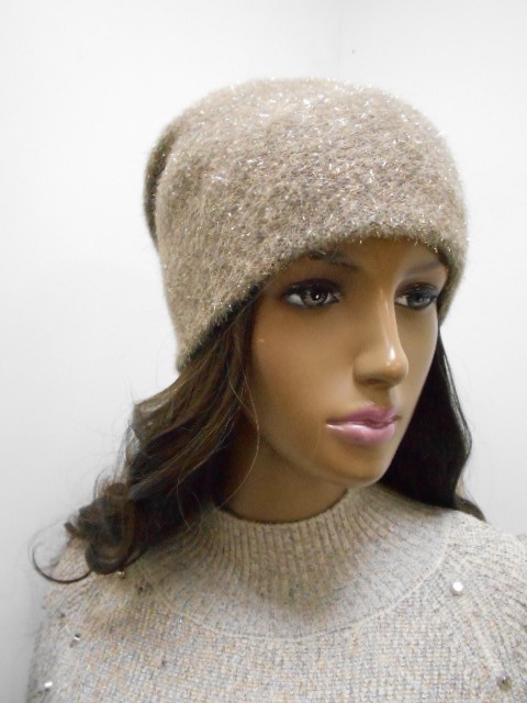  Астрид шапка с люрексом