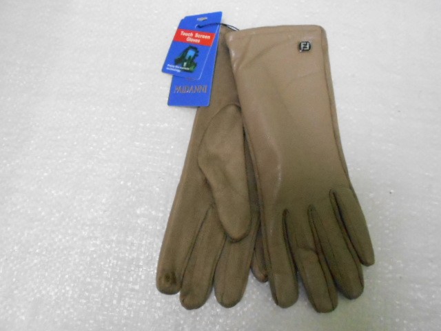   перчатки жен.1/2 натур.кожа