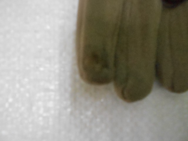   перчатки жен.1/2 натур.кожа