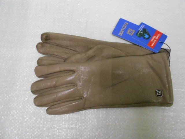   перчатки жен.1/2 натур.кожа