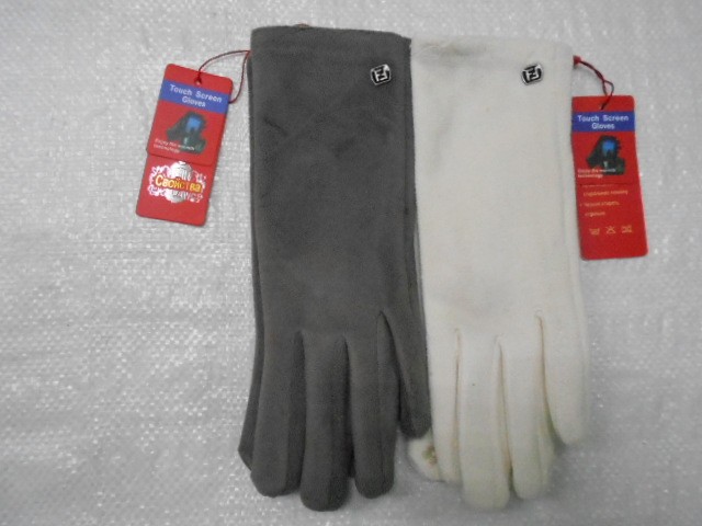   перчатки жен. кашемир.флис