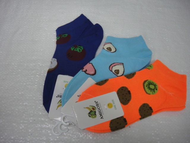  Носки жен.короткие