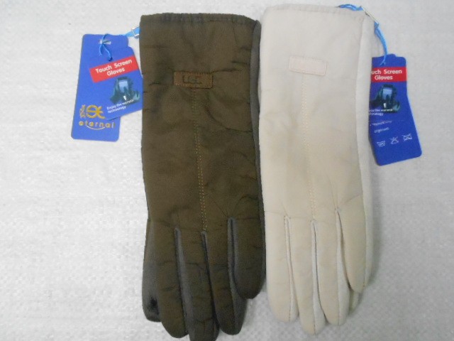   перчатки жен. плащёвка+под замшу