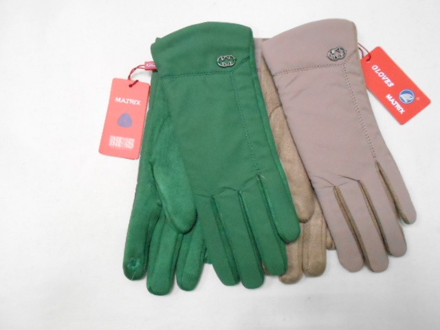   перчатки жен. плащёвка+под замшу 