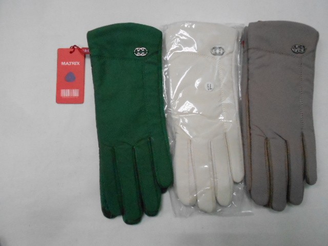   перчатки жен. плащёвка+под замшу 