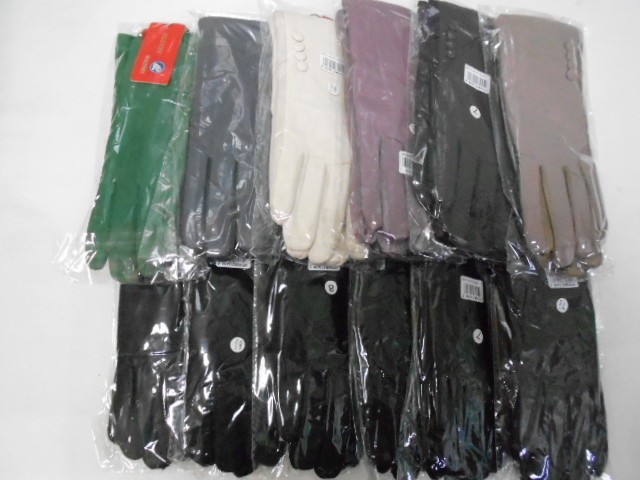   перчатки жен. плащёвка+под замшу 