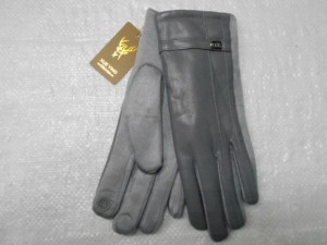   перчатки жен.1/2 натур.кожа