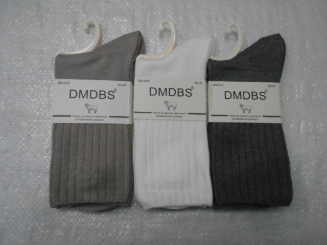  Носки жен. мериноса шерсть