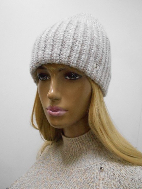  Николь шапка с люрексом