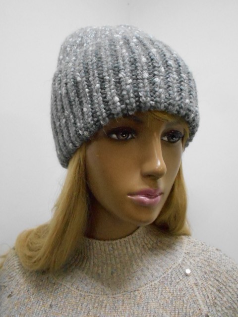  Николь шапка с люрексом