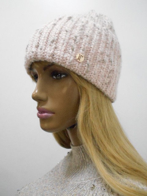  Николь шапка с люрексом