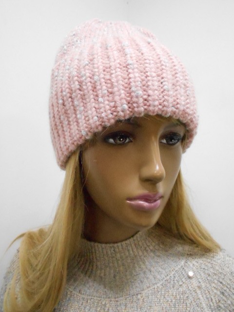  Николь шапка с люрексом