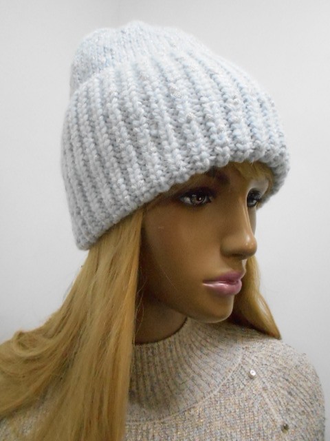  Николь шапка с люрексом