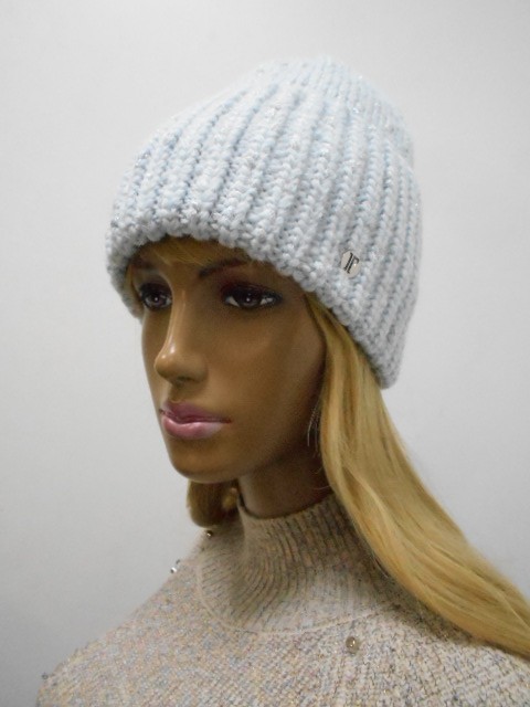  Николь шапка с люрексом