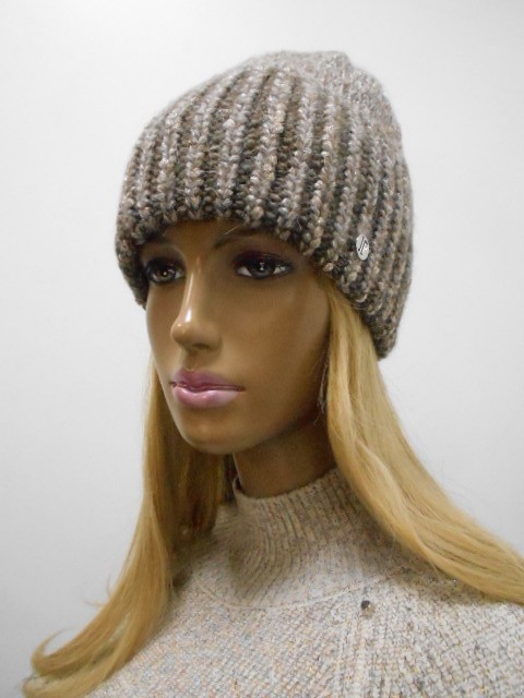  Николь шапка с люрексом