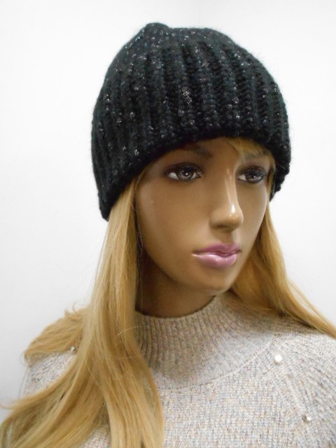  Николь шапка с люрексом
