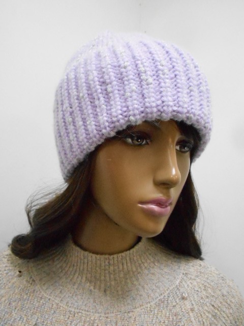  Николь шапка с люрексом