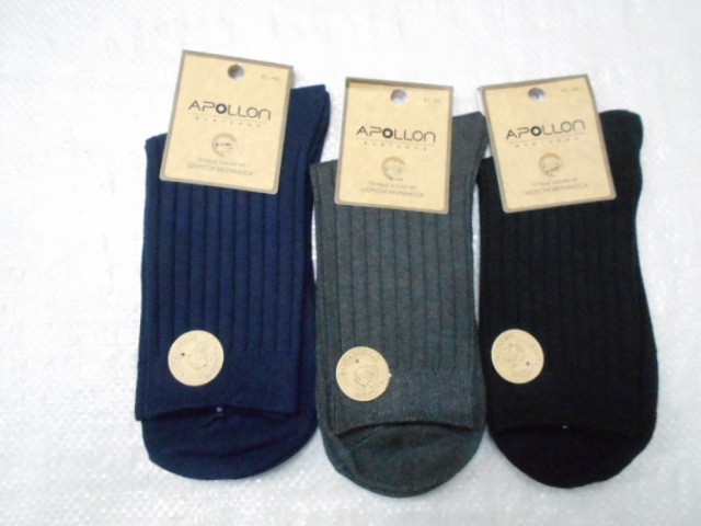  носки муж. меринос