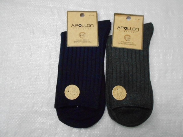  носки муж. меринос