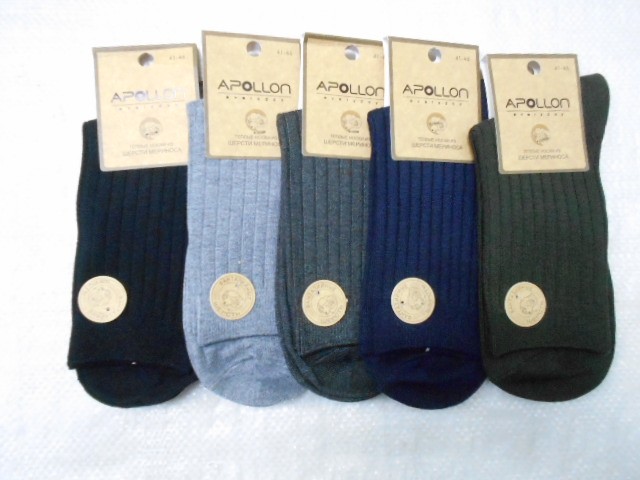  носки муж. меринос