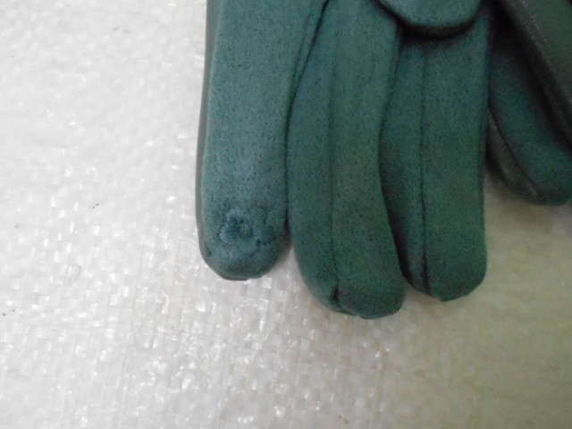   перчатки жен.1/2 натур.кожа