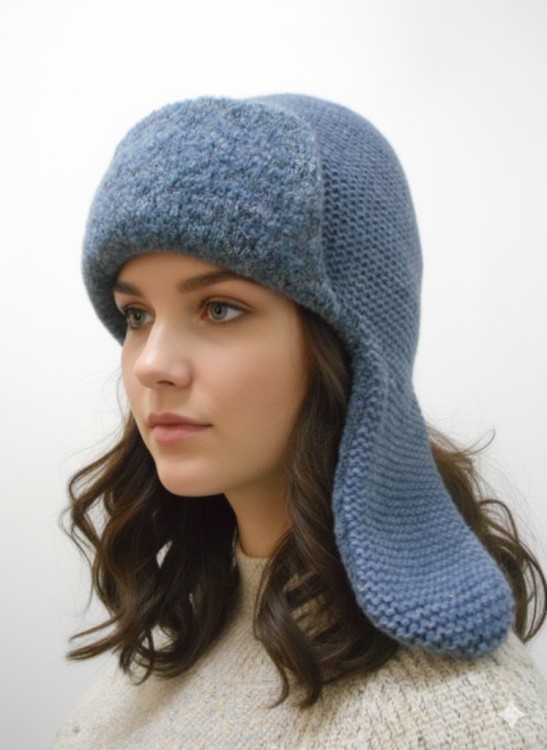 Соло ушанка двойная