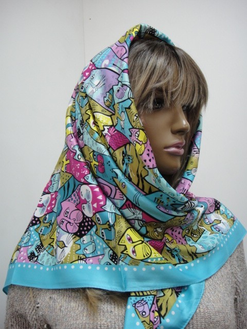 Кошки платок