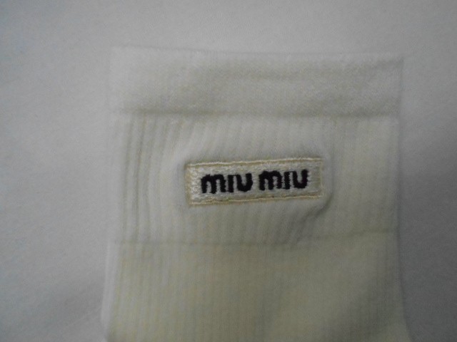  Носки жен. miumiu