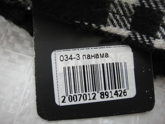 Панама клетка+барашек