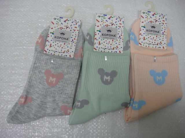  Носки жен.микки