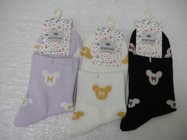  Носки жен.микки