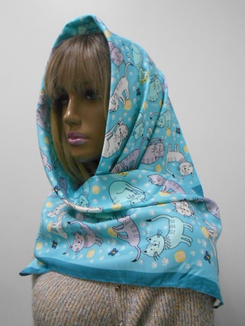 Кошки платок