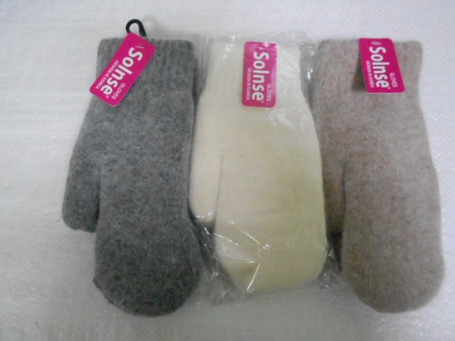  Варежки жен. ангора