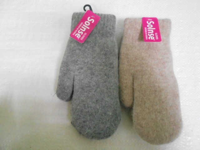  Варежки жен. ангора