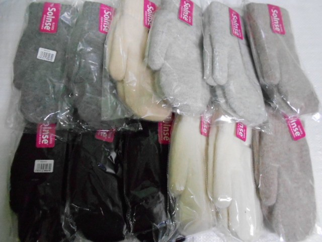  Варежки жен. ангора