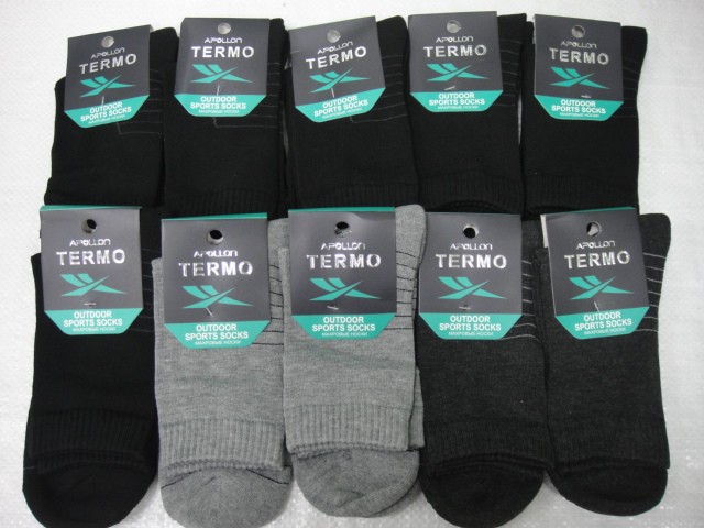  Носки муж. махровые термо