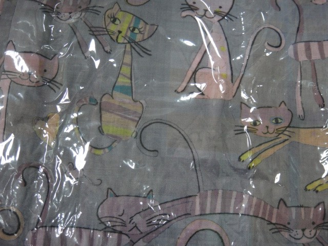  Кошки+клетка платок