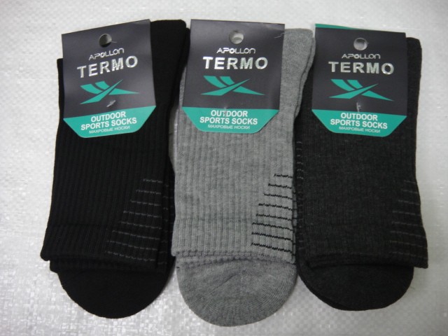  Носки муж. махровые термо