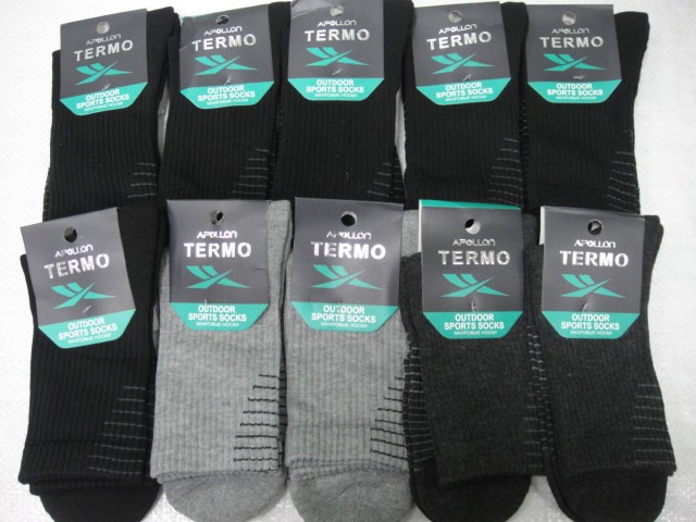  Носки муж. махровые термо