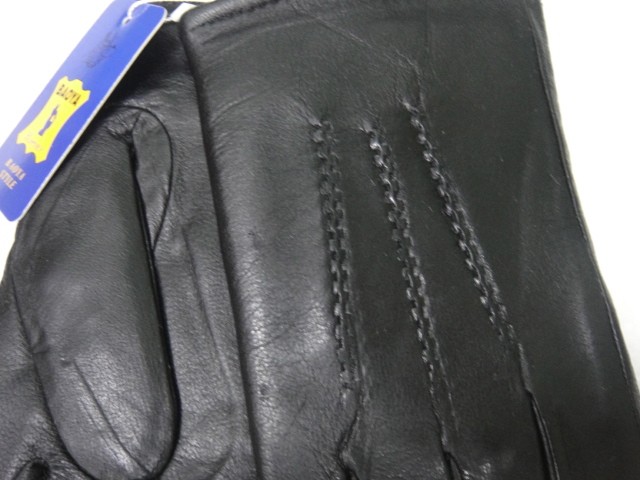  перчатки муж. натур.кожа