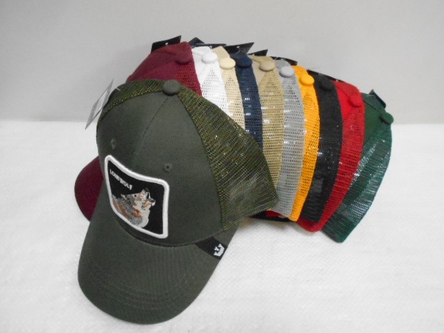  Бейсболка муж. с сеткой