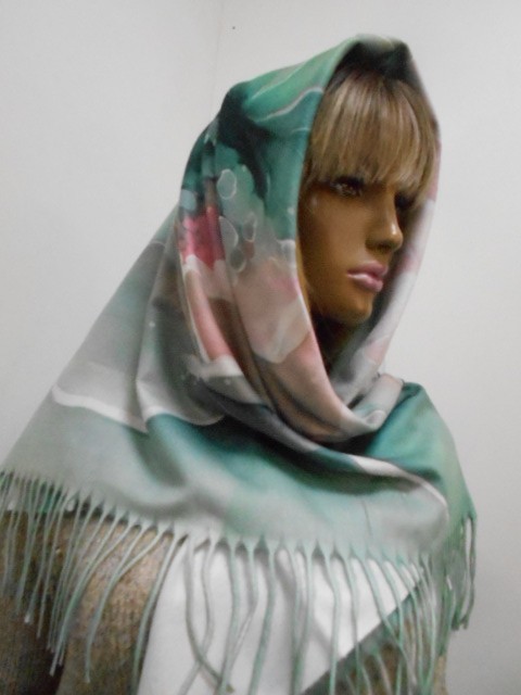  Абстракция платок 2-х сторон.